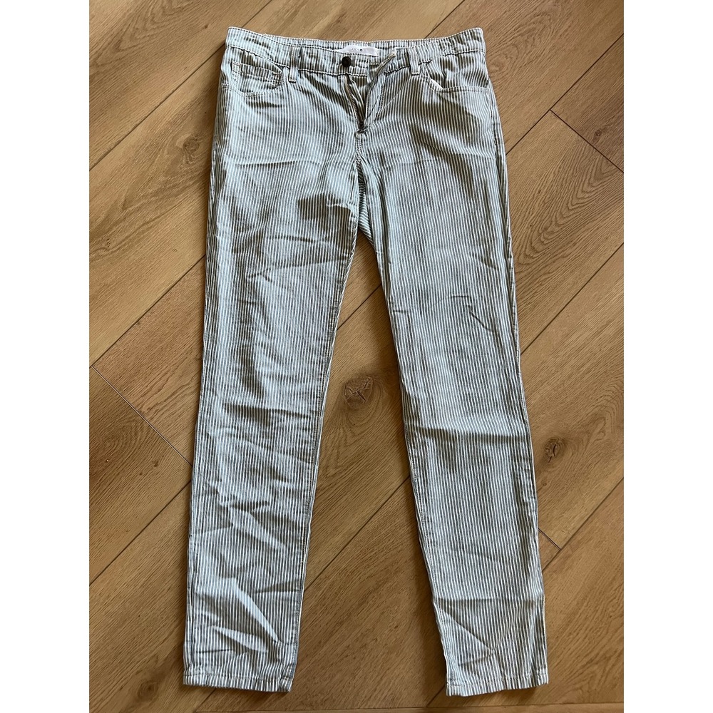 JOE'S Jeans‎ Women's Size 27 Striped Slim Fit Straight Leg Ankle Pants